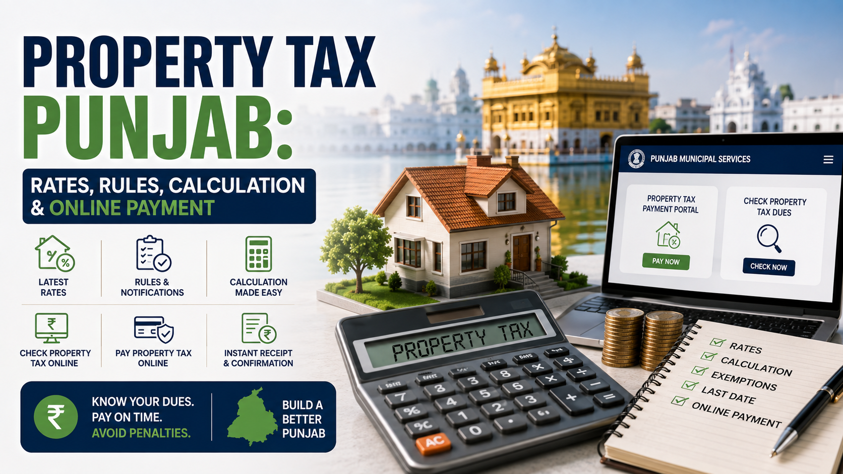 Property Tax Punjab: Rates, Calculation & Online Payment